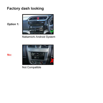 Nakamichi NAXGREATWALLSTEED20162020 Android NAX Wireless Apple CarPlay Android Auto Sat Nav Compatible with Great Wall Steed 2016-2020