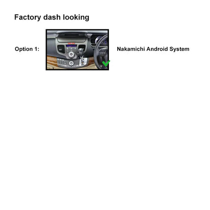 Nakamichi NAXHONDAODYSSEY20042008 Android NAX Wireless Apple CarPlay Android Auto Sat Nav Compatible with Honda Odyssey 2004-2008
