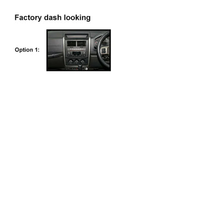 Nakamichi NAXJEEPCHEROKEE20082011 Android NAX Wireless Apple CarPlay Android Auto Sat Nav Compatible with Jeep Cherokee 2008-2011
