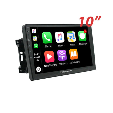 Nakamichi NAXJEEPCOMMANDER20092010 Android Wireless Apple CarPlay Android Auto Sat Nav Solution Compatible with Jeep Commander 2009-2010