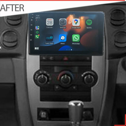 Nakamichi NAXJEEPCOMMANDER20092010 Android Wireless Apple CarPlay Android Auto Sat Nav Solution Compatible with Jeep Commander 2009-2010