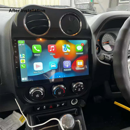 Nakamichi NAXJEEPPATRIOT20092016 Android Wireless Apple CarPlay Android Auto Sat Nav Solution Compatible with Jeep Patriot 2009-2016