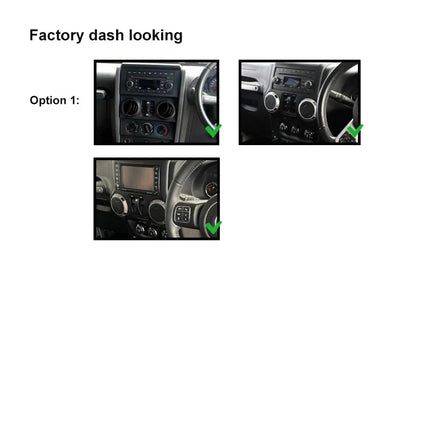 Nakamichi NAXJEEPWRANGLER20072018 Android Wireless Apple CarPlay Android Auto Sat Nav Solution Compatible with Jeep Wrangler 2007-2018, Commander, Chrysler Sebring, Dodge Avenger, Caliber, Journey, Nitro