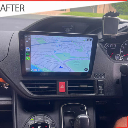 Nakamichi NAXTOYOTAVOXY20142021 Android NAX Wireless Apple CarPlay Android Auto Sat Nav Compatible with Toyota Noah Voxy 2014-2021