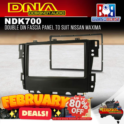 DNA ND-K700 Double DIN Fascia Panel To Suit Nissan Maxima