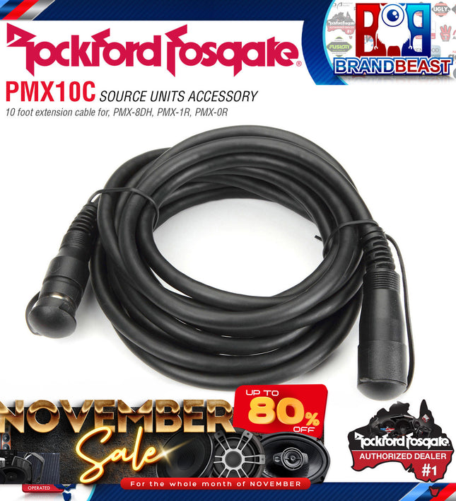 Rockford Fosgate PMX10C Punch Marine 10 Foot Extension Cable