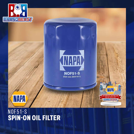 NAPA NOF51-S Spin-On Oil Filter