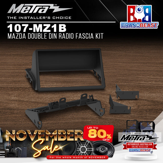 Metra 107-MZ1B Mazda Double DIN Radio Fascia Kit