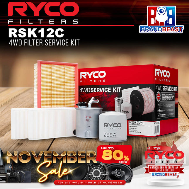 Ryco RSK12C 4WD Filter Service Kit