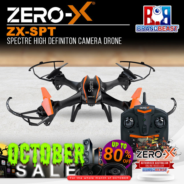 Zero-X Spectre Factory Refurb Drone (As New W/ Slight Marks)