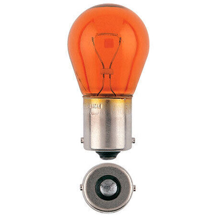 Narva 47383 Bayonet BA15s Amber Globe 12V 21W