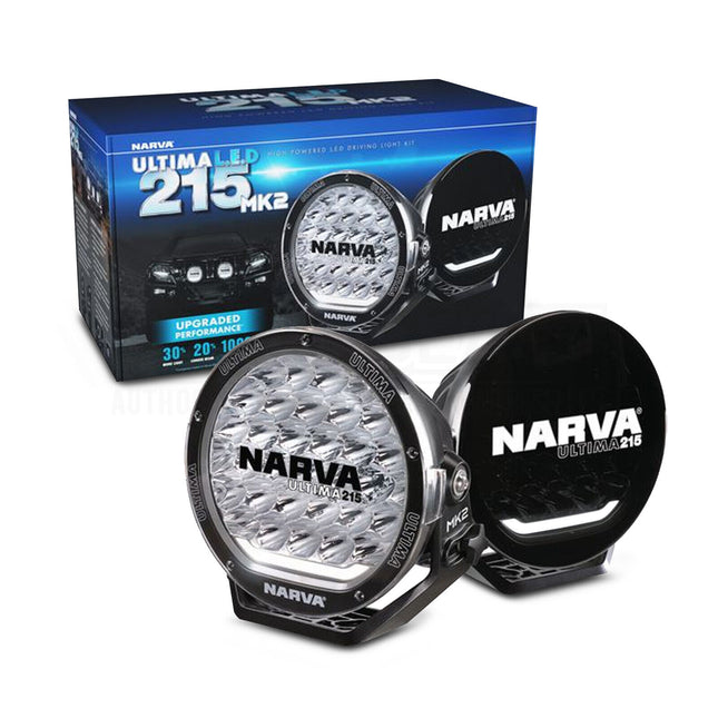 Narva 71742BK ULTIMA 215 MK2 High Power LED Driving Light Kit - Black