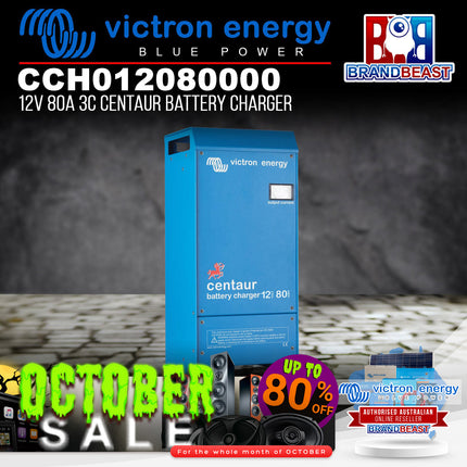 Victron Energy CCH012080000 12V 80A 3C Centaur Battery Charger