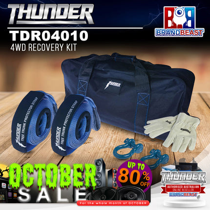 Thunder TDR04010 4WD Recovery Kit - 8000KG