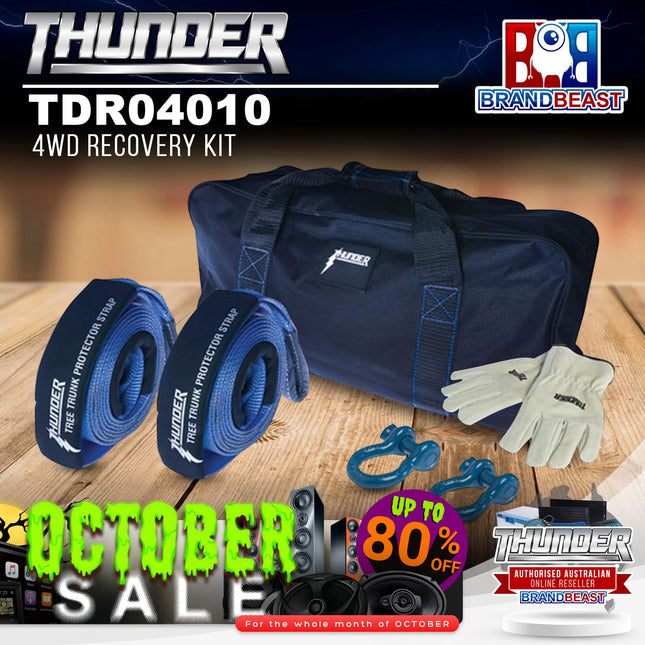 Thunder TDR04010 4WD Recovery Kit - 8000KG