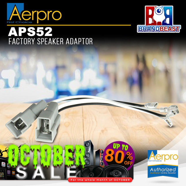 Aerpro APS52 Speaker Plug Adaptors