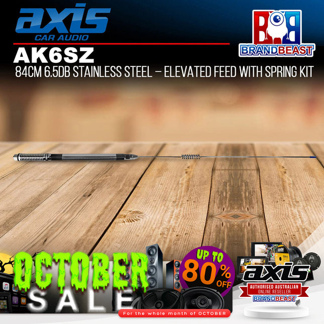Axis AK6SZ 6.5db Stainless Steel Elevated Feed With Spring Kit 84cm