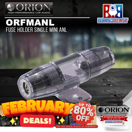 Orion ORFMANL Single Mini ANL 4/8G Fuse Holder