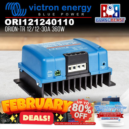 Victron Energy ORI121240110 360W 12/12-30A Orion-Tr Isolated DC-DC Converter