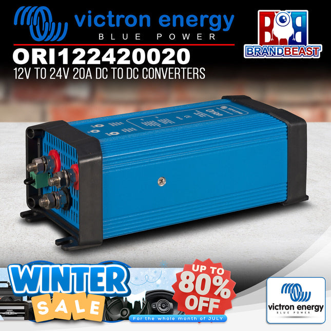 Victron Energy ORI122420020 12V to 24V 8A DC to DC Converters