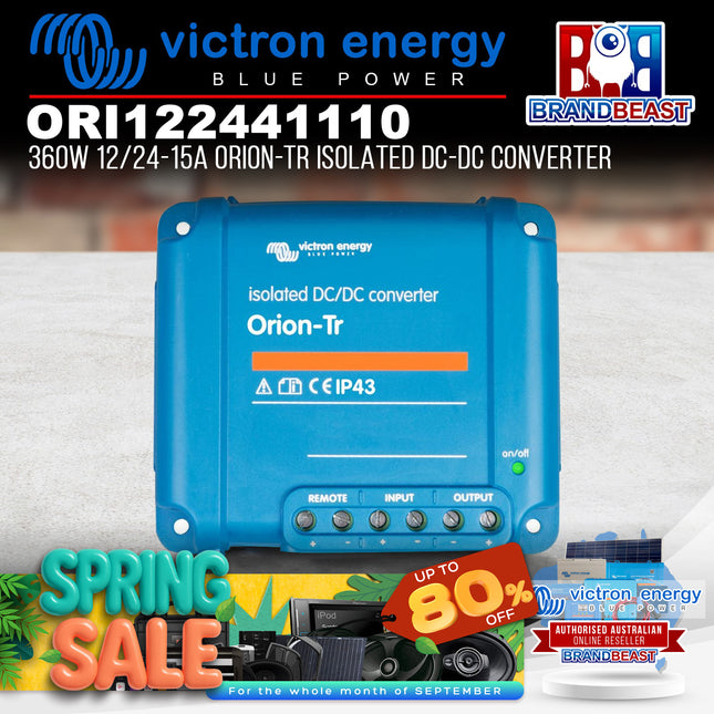 Victron Energy ORI122441110 360W 12/24-15A Orion-Tr Isolated DC-DC Converter