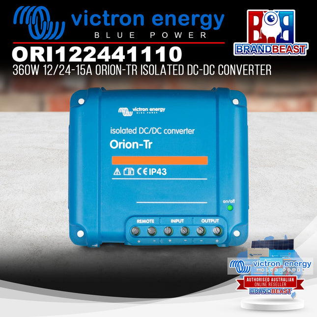 Victron Energy ORI122441110 360W 12/24-15A Orion-Tr Isolated DC-DC Converter