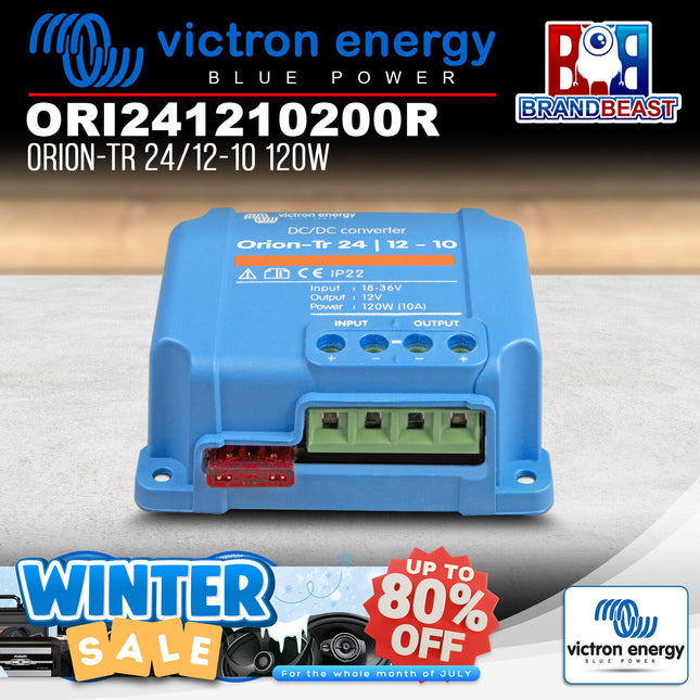 Victron Energy ORI241210200R Orion-Tr DC-DC Converter 24/12-10 120W