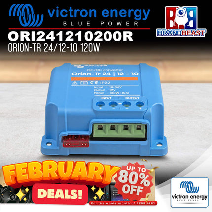 Victron Energy ORI241210200R Orion-Tr DC-DC Converter 24/12-10 120W