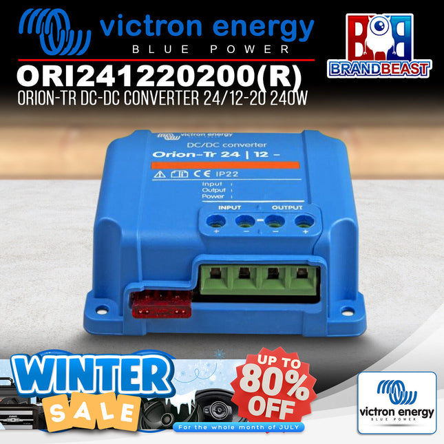Victron Energy ORI241220200R Orion-Tr DC-DC Converter 24/12-20 240W