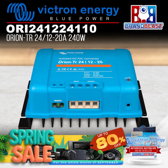 Victron Energy ORI241224110 240W 24/12-20A Orion-Tr Isolated DC-DC Converter