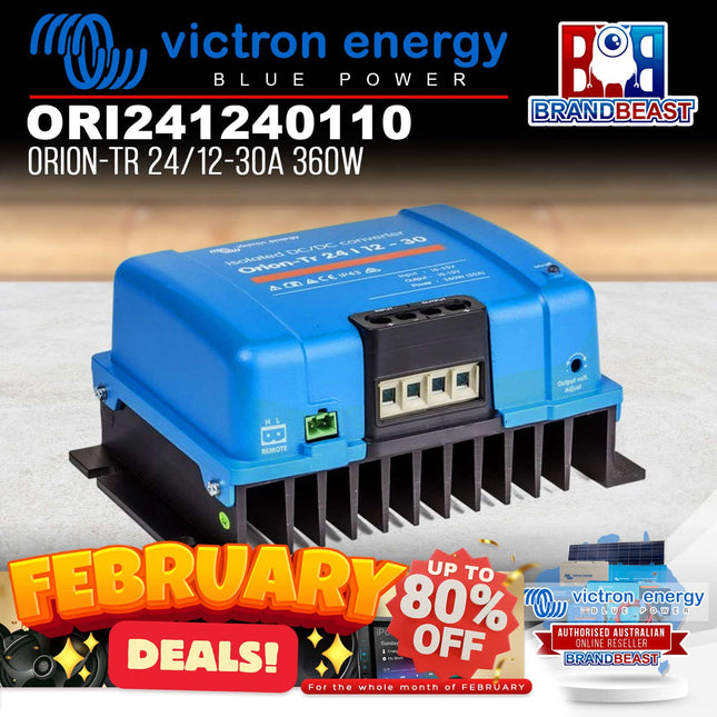 Victron Energy ORI241240110 360W 24/12-30A Orion-Tr Isolated DC-DC Converter