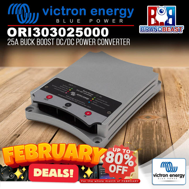 Victron Energy ORI303025000 25A Buck Boost DC/DC Power Converter