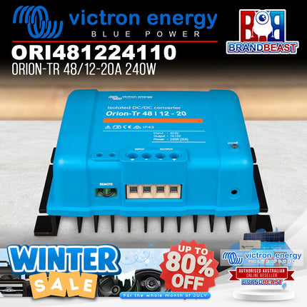 Victron Energy ORI481224110 240W 48/12-20A Orion-Tr Isolated DC-DC Converter