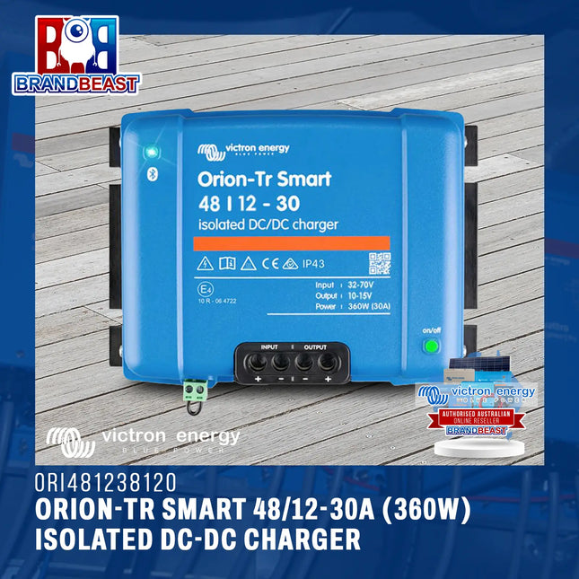 Victron Energy ORI481238120  Orion-Tr Smart 48/12-30A (360W) Isolated DC-DC Charger