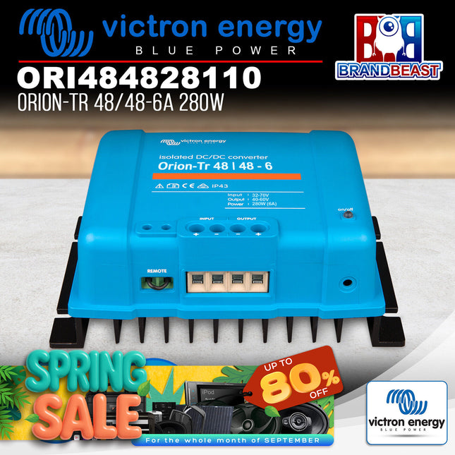 Victron Energy ORI484828110 280W 48/48-6A Orion-Tr Isolated DC-DC Converter