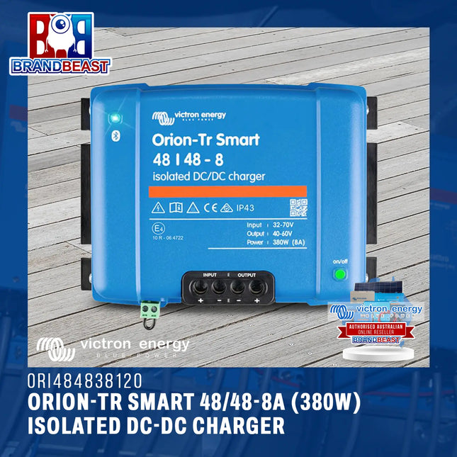 Victron Energy ORI484838120 Orion-Tr Smart 48/48-8A (380W) Isolated DC-DC Charger