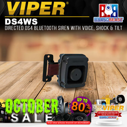 Viper DS4WS Directed DS4 Bluetooth Siren with Voice, Shock & Tilt