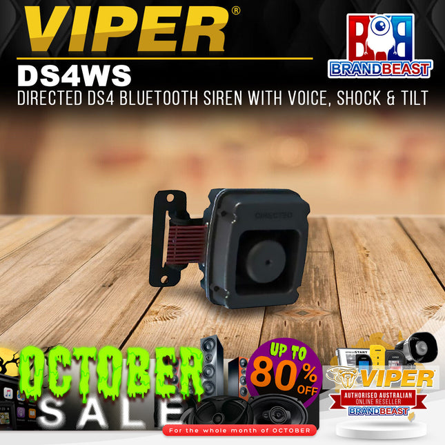 Viper DS4WS Directed DS4 Bluetooth Siren with Voice, Shock & Tilt