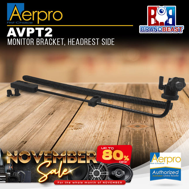 Aerpro AVPT2 Monitor Bracket, Headrest Side