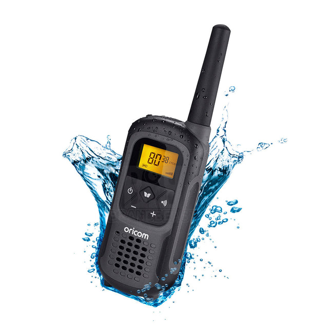 Oricom UHF2500 2 Watt Waterproof Handheld UHF CB Radio Single Pack