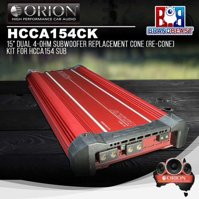 Orion HCCA 1500.4 1500W RMS 4-Channel Amplifier