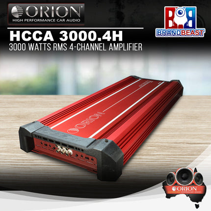 Orion HCCA 3000.4H 3000 Watts RMS 4-Channel Amplifier