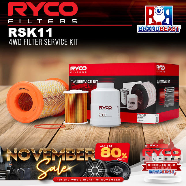 Ryco RSK11 4WD Filter Service Kit