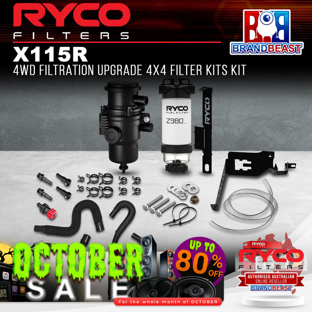 Ryco X115R 4WD Filtration Upgrade Filter Kits