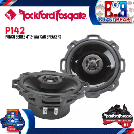 Rockford Fosgate P142 Punch 4.0" 2-Way Full Range Speaker