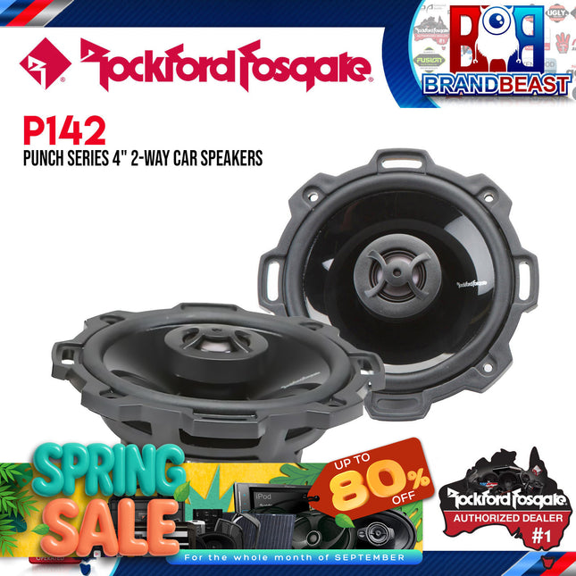 Rockford Fosgate P142 Punch 4.0" 2-Way Full Range Speaker