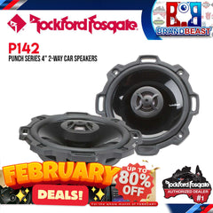 Rockford Fosgate P142 Punch 4.0" 2-Way Full Range Speaker