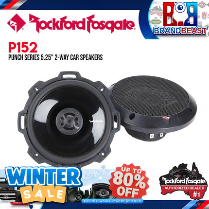 Rockford Fosgate P152 Punch 5.25" 2-Way Full Range Speaker