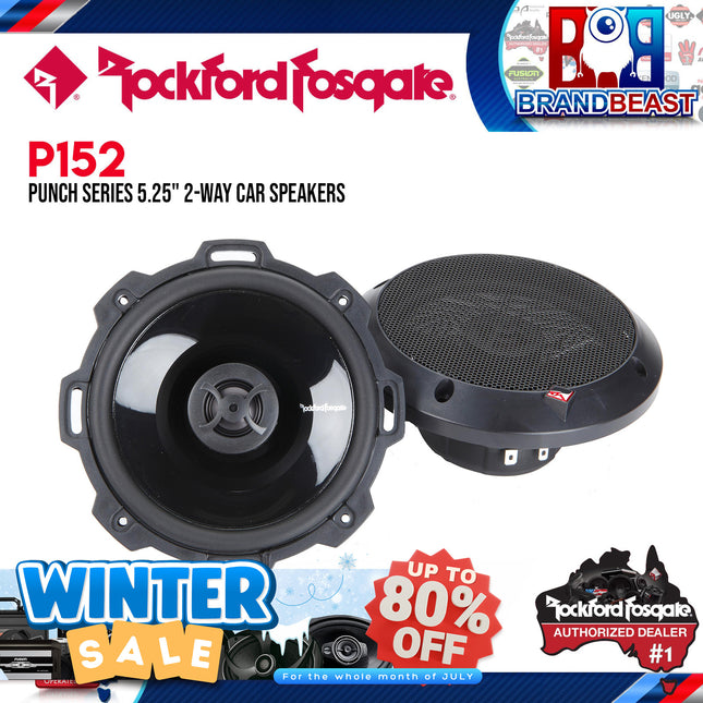 Rockford Fosgate P152 Punch 5.25" 2-Way Full Range Speaker