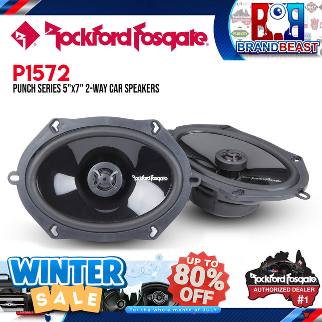 Rockford Fosgate P1572 Punch 5"x7" 2-Way Full Range Speaker